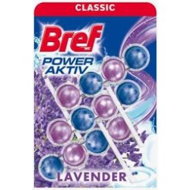 Bref Power Aktív wc illatosító 3x50 g Levender