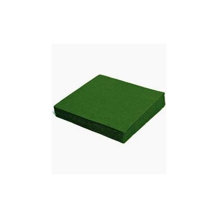 Szalvéta MAKI 4be hajtott 3.rtg. 33 x 33 cm [ 20 lap/cs ] [ 12 cs/# ] Zöld