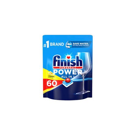 Finish Power mosogatógép tabletta 60db Lemon