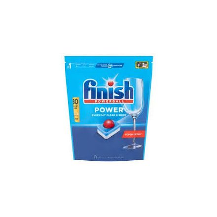 Finish Power mosogatógép tabletta  
 80 db Lemon