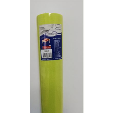 Középterítő Prémium 40 cm x 24m Pisztácia [ 12 tek./# ]