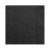 Szalvéta 4be hajtott 2r. FEKETE (33 x 33 cm) [250
 lap/cs ]
