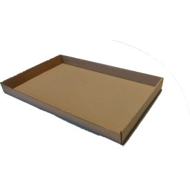   Street food tálca "L" barna 292x210x41mm [ 100 db/cs ]