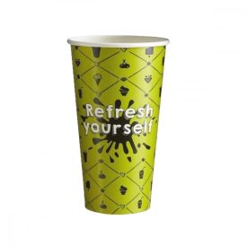 Papírpohár 5dl  Refresh [ 50 db/cs ] [ 20 cs/# ]