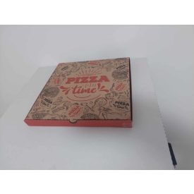   Pizzadoboz  "Time" grafikás     
32x32x3cm [ 100 db/cs ] négyszögletes