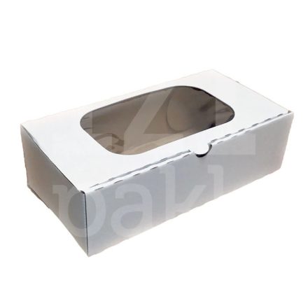 Süteményes ablakos doboz 
27*13,5*7,5cm