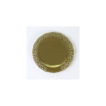 Csipkés tortatálca [28 cm] arany
  [Leonardo] 
