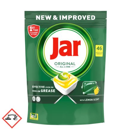 Jar mosogatógép tabletta (46db/cs) Allin 1 lemon