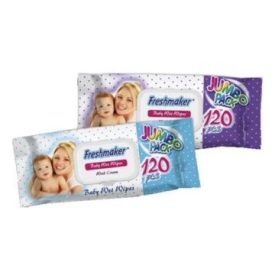 Freshmaker JUMBO baby törlőkendő [120lap/cs] [24db/#]