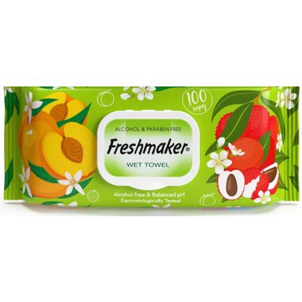 Freshmaker Fruit törlőkendő 100 lap