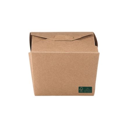 Food Box 1200 ml kraft 111x105 x90 mm [ 25 db/cs ]